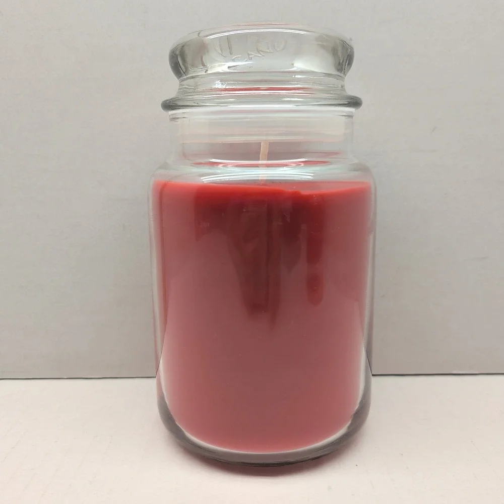 Yankee Candle Christmas Eve Large Jar Candle 22 oz Red Holiday Scent 1694257